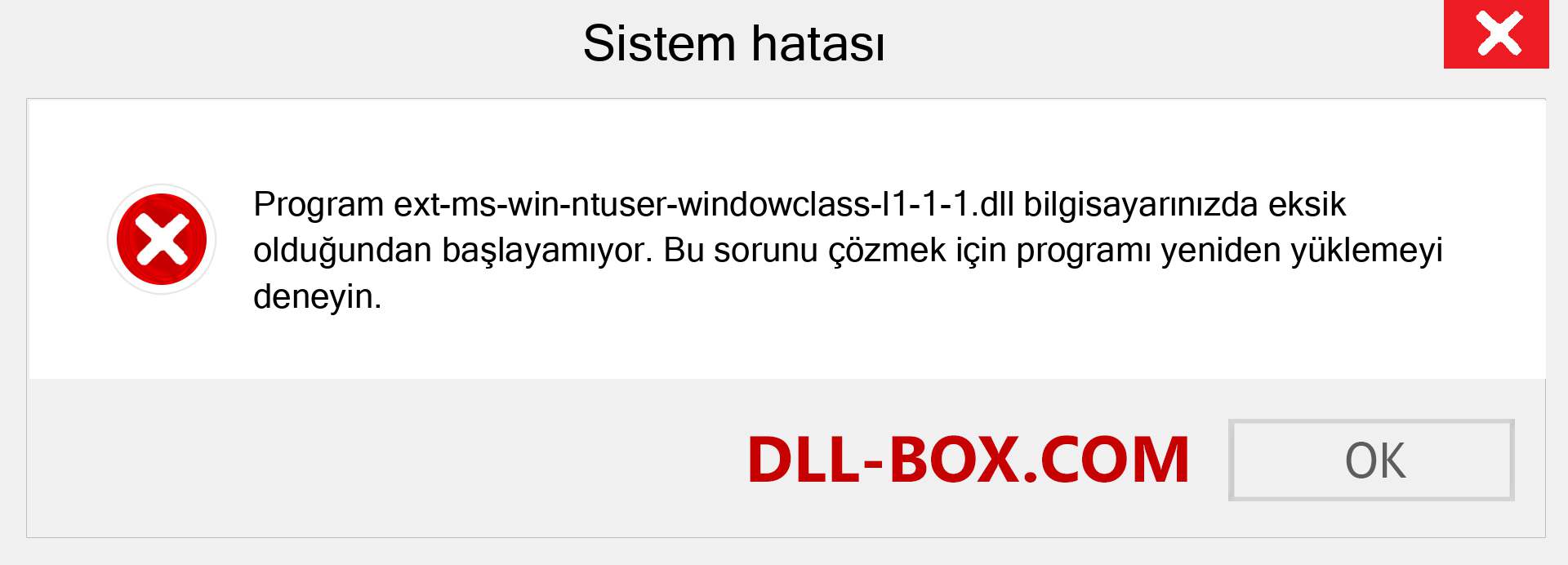 ext-ms-win-ntuser-windowclass-l1-1-1.dll dosyası eksik mi? Windows 7, 8, 10 için İndirin - Windows'ta ext-ms-win-ntuser-windowclass-l1-1-1 dll Eksik Hatasını Düzeltin, fotoğraflar, resimler